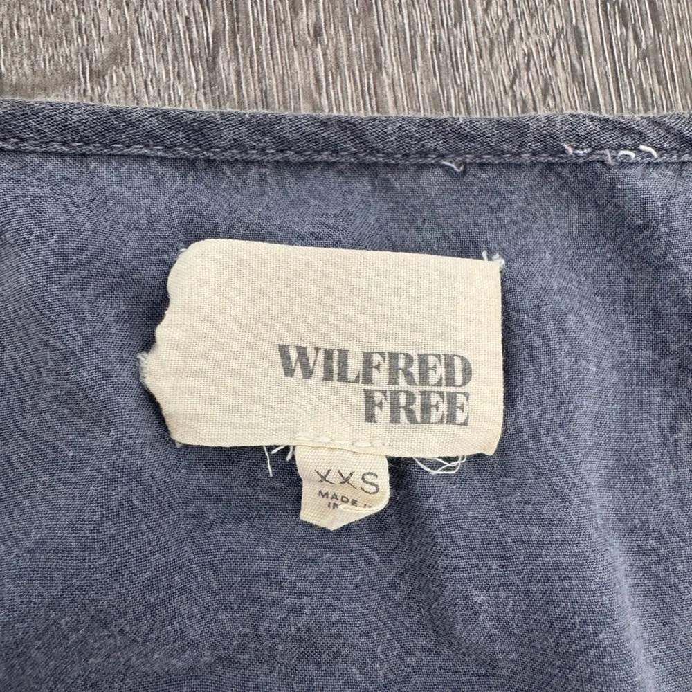 Wilfred Free Blue Peasant Top - Picture 3 of 5